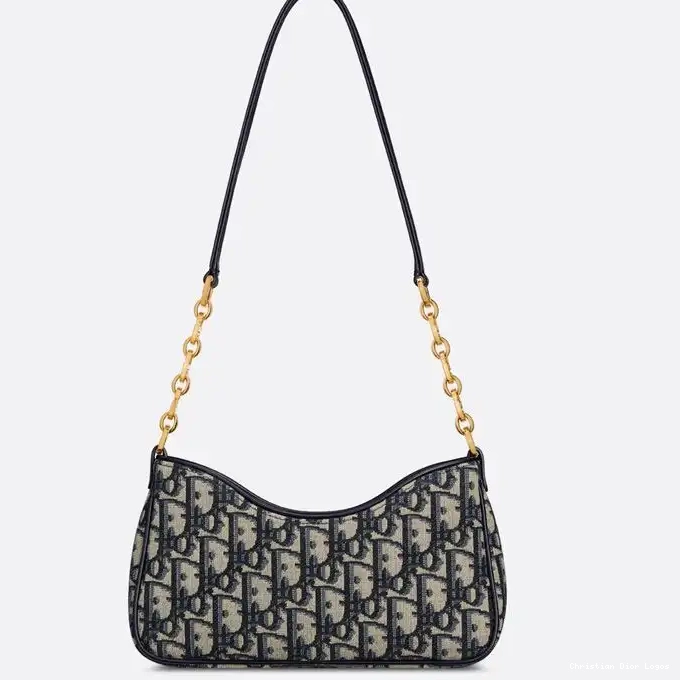 Cheap Avenue Bag Oblique Mini Blue Montaigne Canvas Motif Dior Hobo 30 0323 Luxury